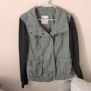 Army green jacket